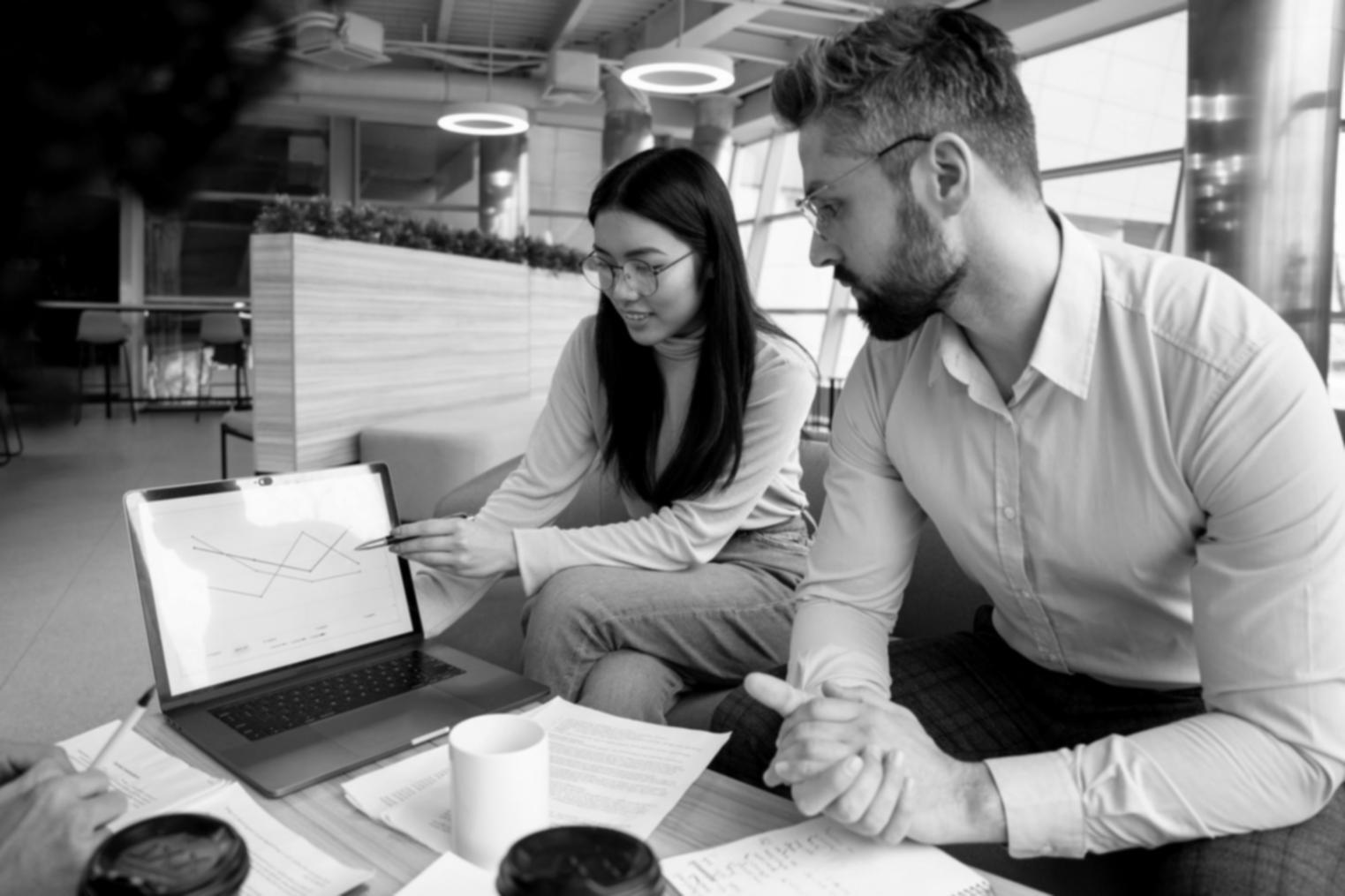 Blick in unseren Unterrichtsraum mit moderner Ausstattung